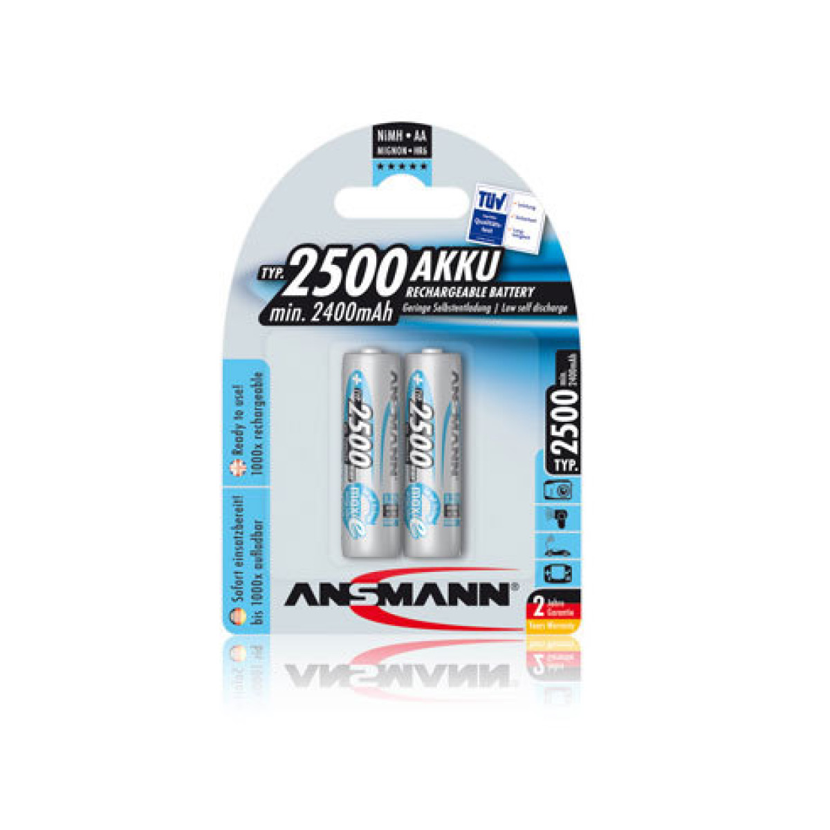 Ansmann Akku maxE Mignon AA 2er Blister Ansmann Akku maxE Mignon AA 2er Blister