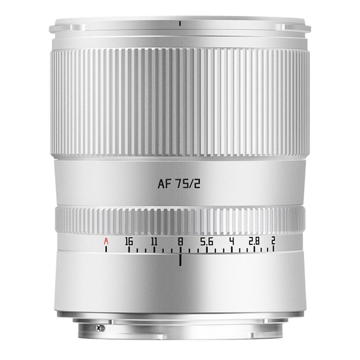 TTArtisan 75 mm 1:2,0 AF Nikon Z-Mount Silber