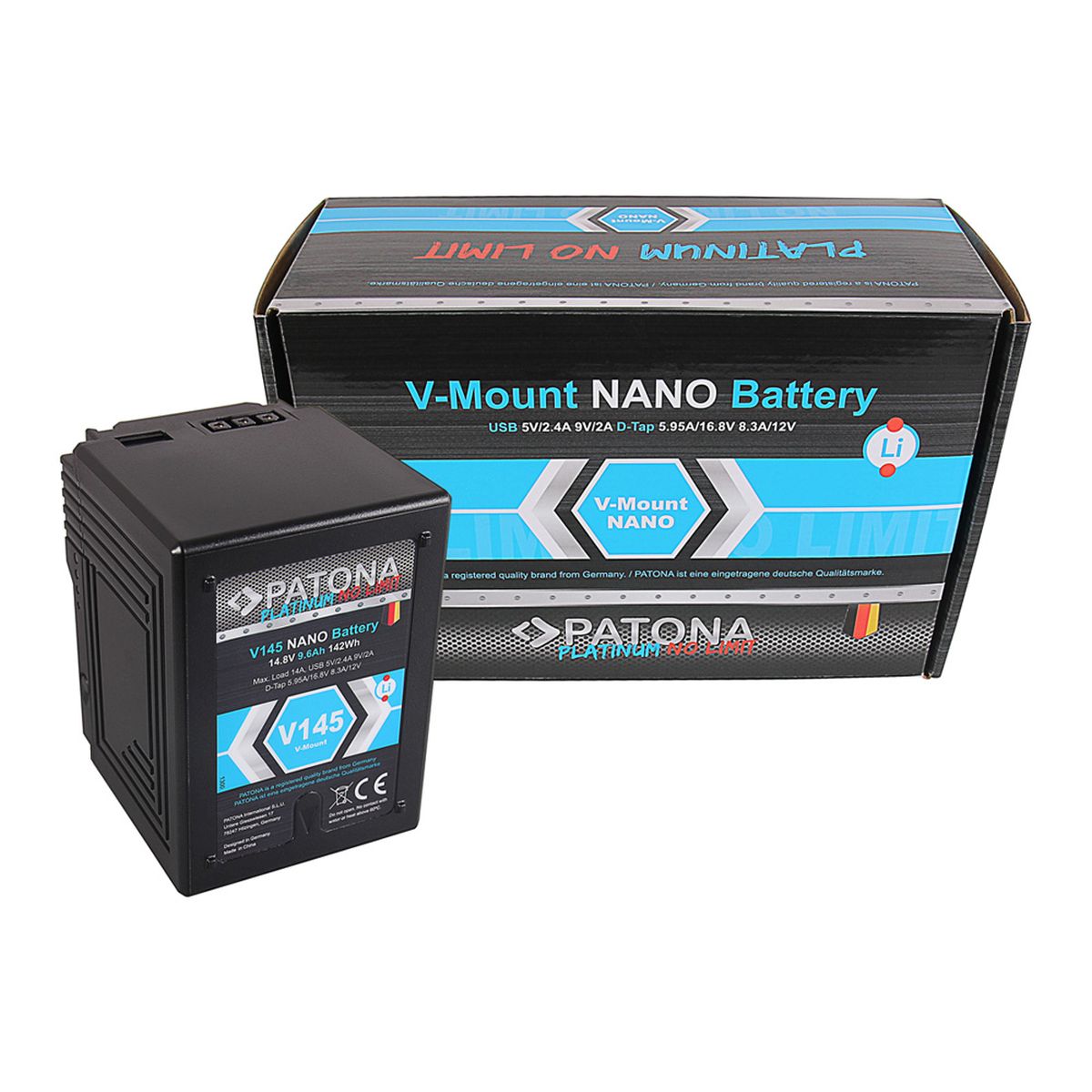 Patona V-Mount 142 Wh Platinum Patona V-Mount 142 Wh Platinum