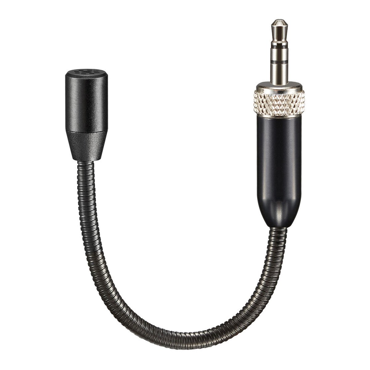 Godox Schwanenhalsmikrofon mit Kugelcharakteristik und 3,5-mm-Klinkenstecker - Produktansicht: Flexibles Mikrofon mit Klinkenstecker