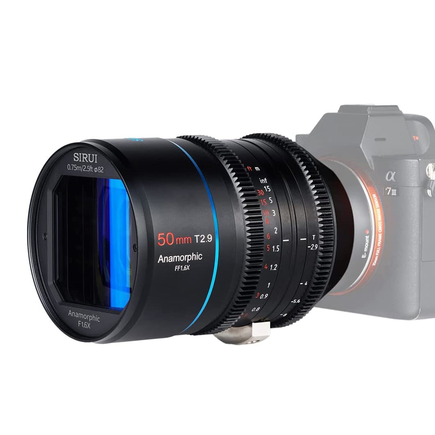 Sirui 50 mm 1:2,9 Venus 1,6x Anarmorph Sony E-Mount