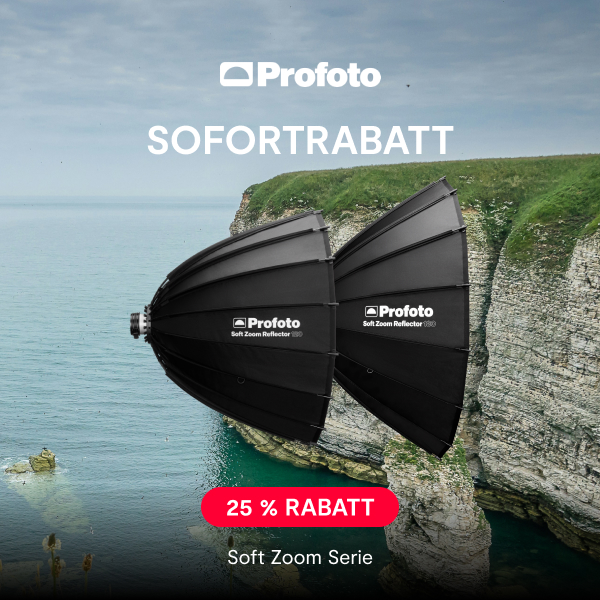 Profoto Rabatt auf Soft Zoom Reflector, Softgrid und Diffuser
