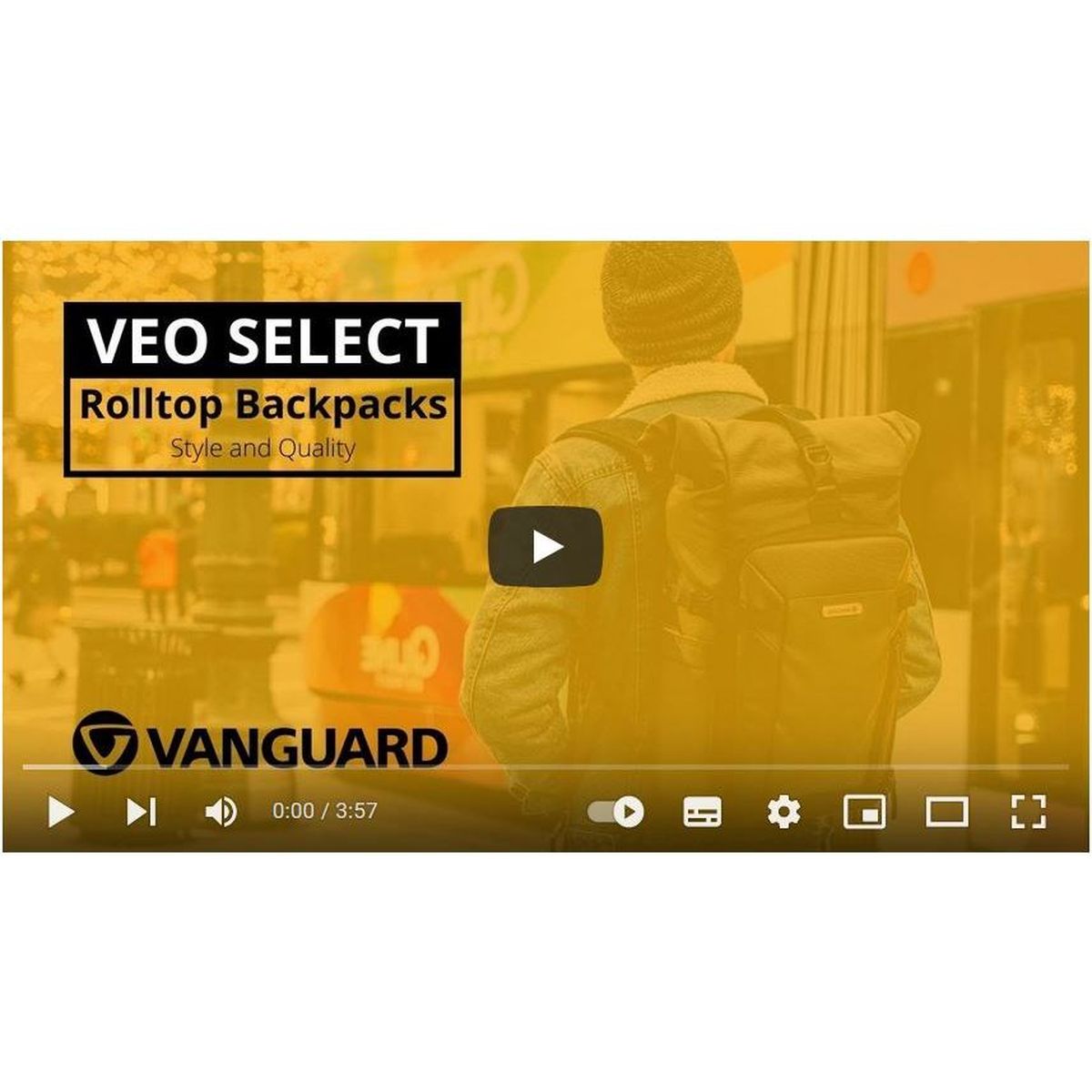 Vanguard VEO Select Rolltop 39RBM BK