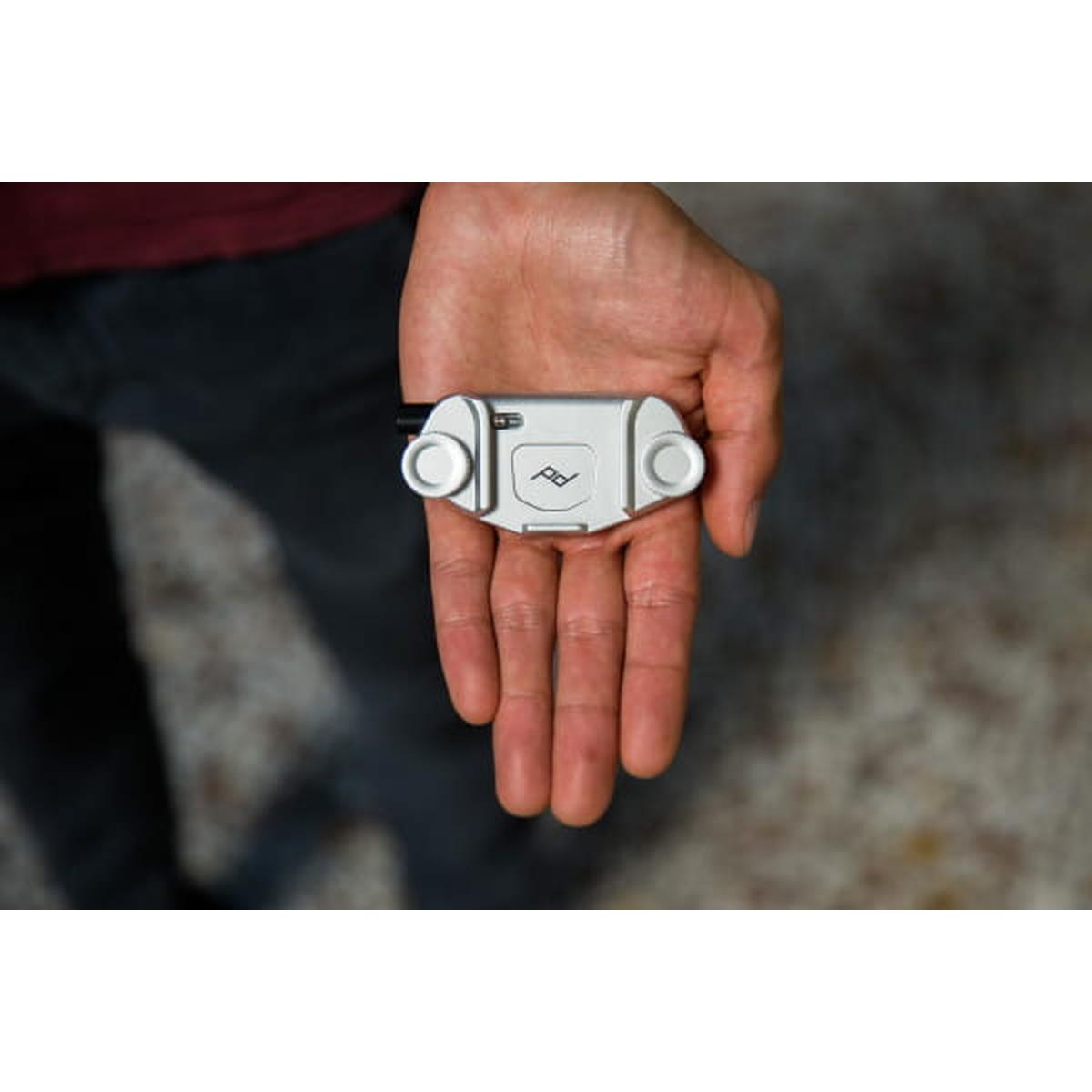 Peak Design Capture Clip v3 inkl. Standard Plate - Silver (Silberfarben) - Kameraclip zum Tragen von