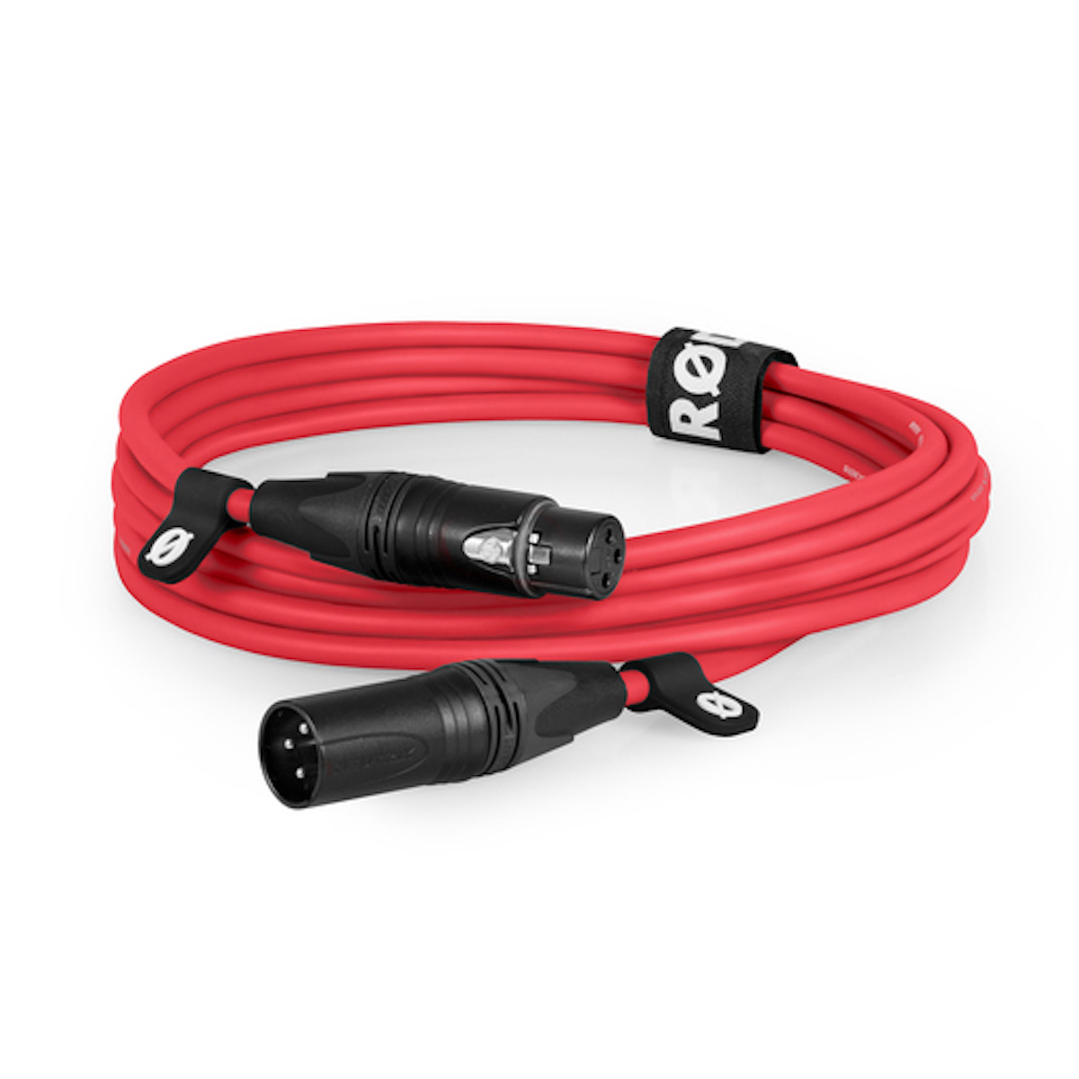 Rode XLR3M-R Premium Mikrofonkabel 3m rot