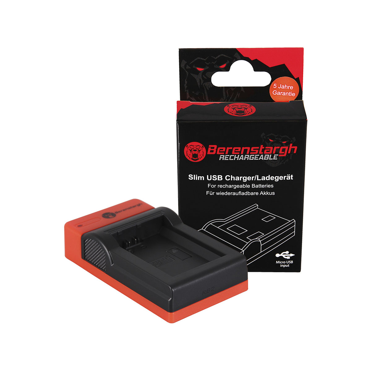 Berenstargh Micro-USB Ladegerät für Sony NP-FW50