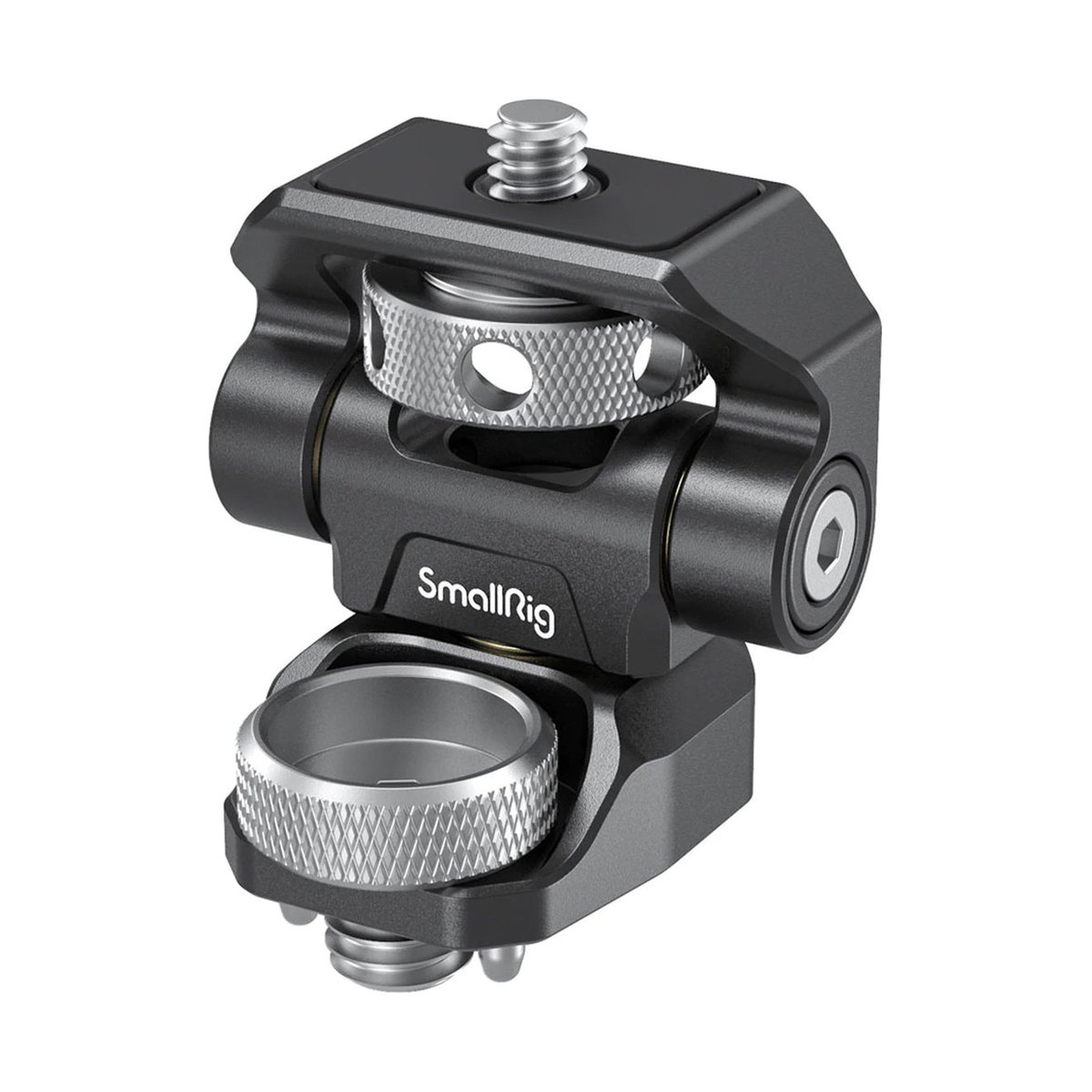 SmallRig 2903B Monitorhaltung mit Arri-Style Montage - SmallRig Kugelgelenk-Monitorhalterung, Vorderansicht SmallRig 2903B Monitorhaltung mit Arri-Style Montage - SmallRig Kugelgelenk-Monitorhalterung, Vorderansicht