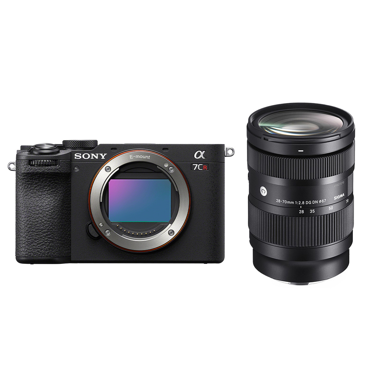 Sony Alpha 7C R Schwarz + Sigma 28-70 mm 1:2,8 DG DN Contemporary E-Mount