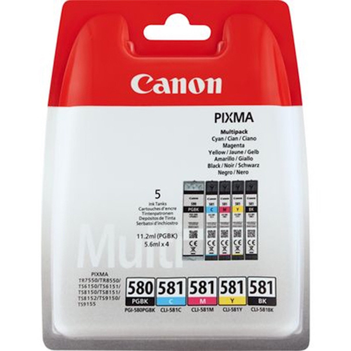 Canon PGI-580+CLI-581 C/M/Y/BK MultiPack