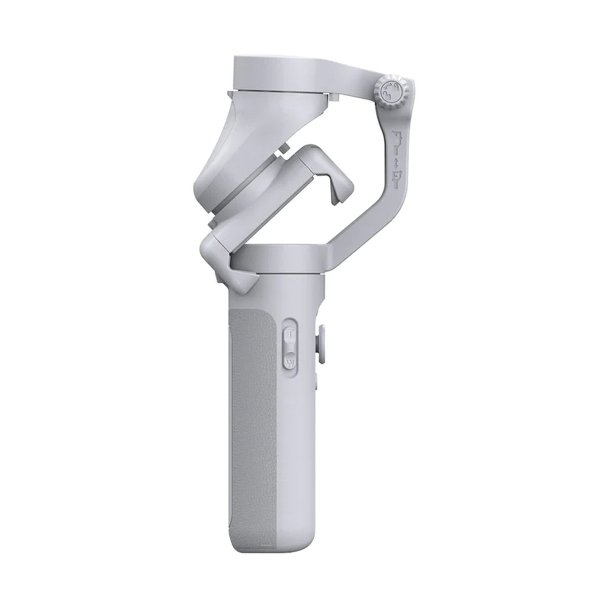 Hohem iSteady XE Black - Zusammengeklappter Smartphone-Gimbal, Seitenansicht