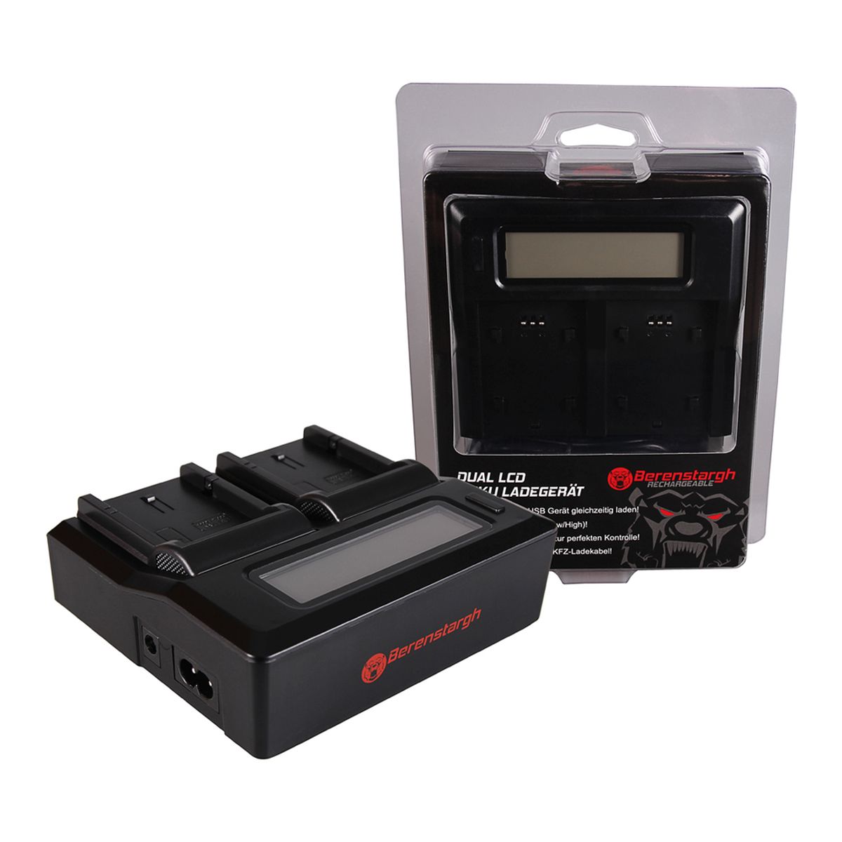 Berenstargh Dual Ladegerät für Sony NP-FW50