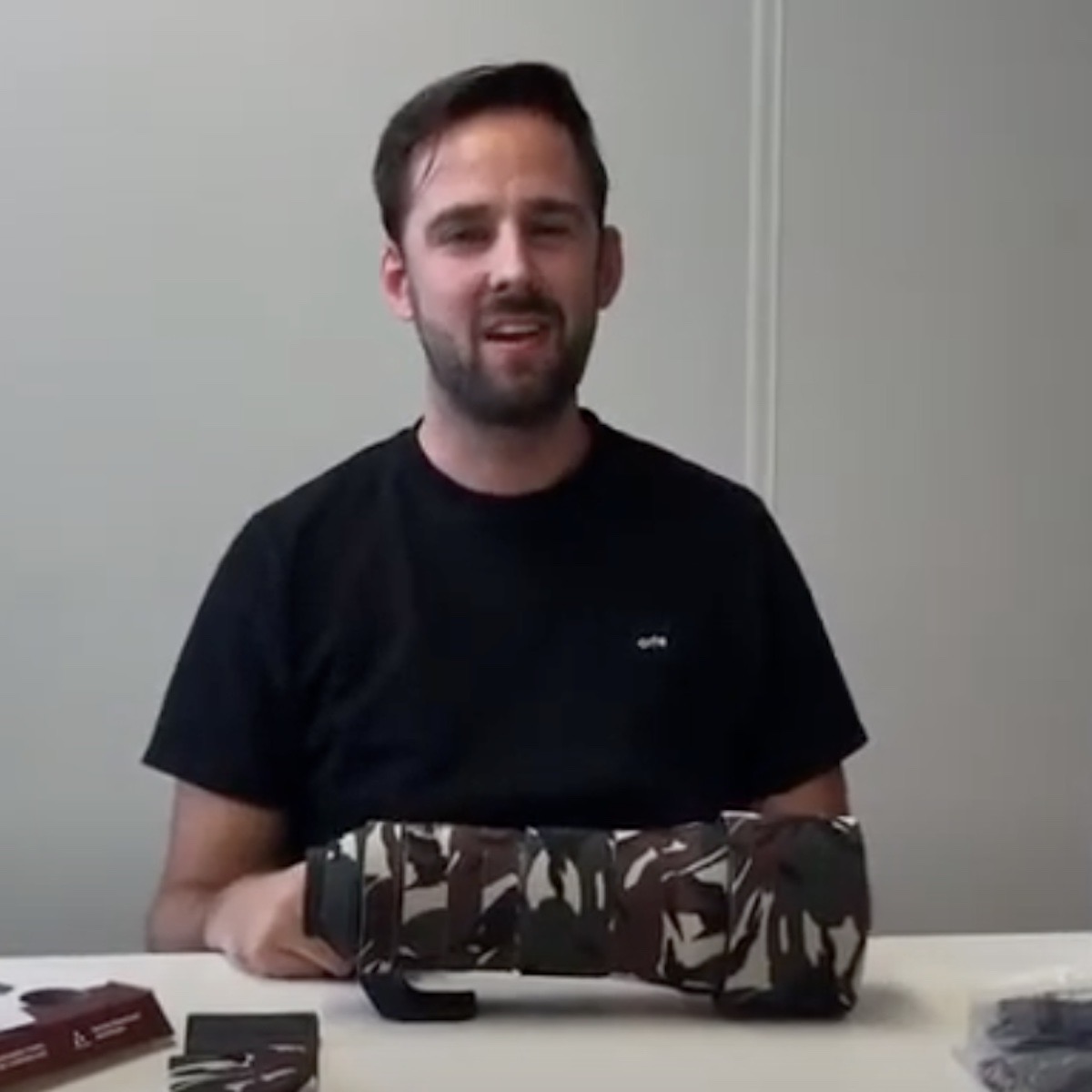 EasyCover Lens Oak f. Canon RF 200-800mm 1:6.3-9 IS Brown Camouflage