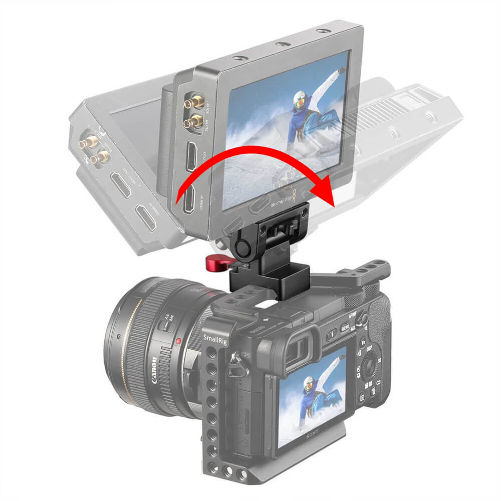 SmallRig 2100 DSLR-Monitorhalter mit NATO-Klemme