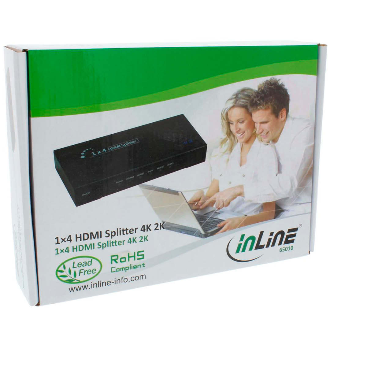InLine HDMI Splitter/Verteiler 4-Fach