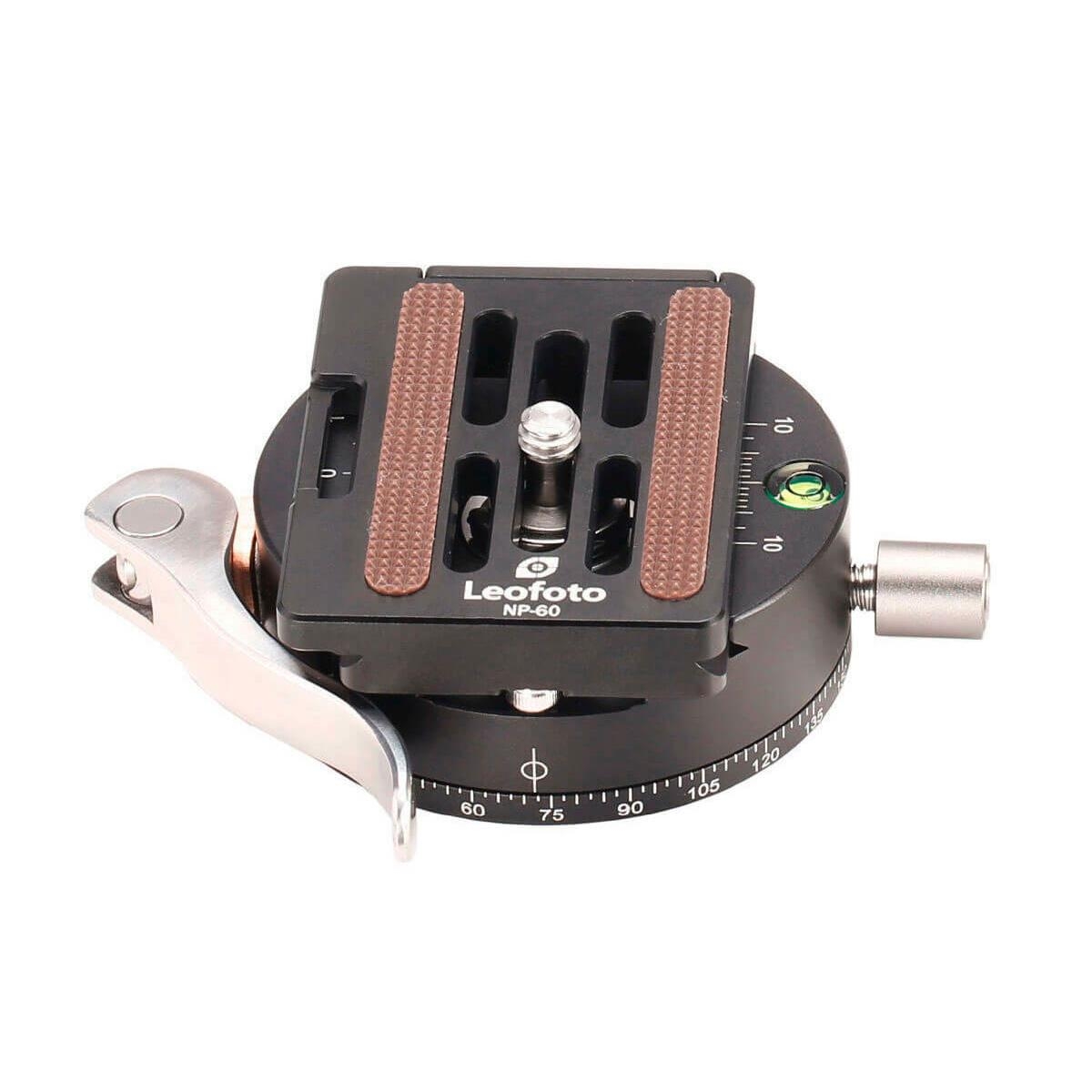 Leofoto Stativ-Panoramakopf Panoramateller PCL-60 + Schnellwechselplatte NP-60 Leofoto Stativ-Panoramakopf Panoramateller PCL-60 + Schnellwechselplatte NP-60