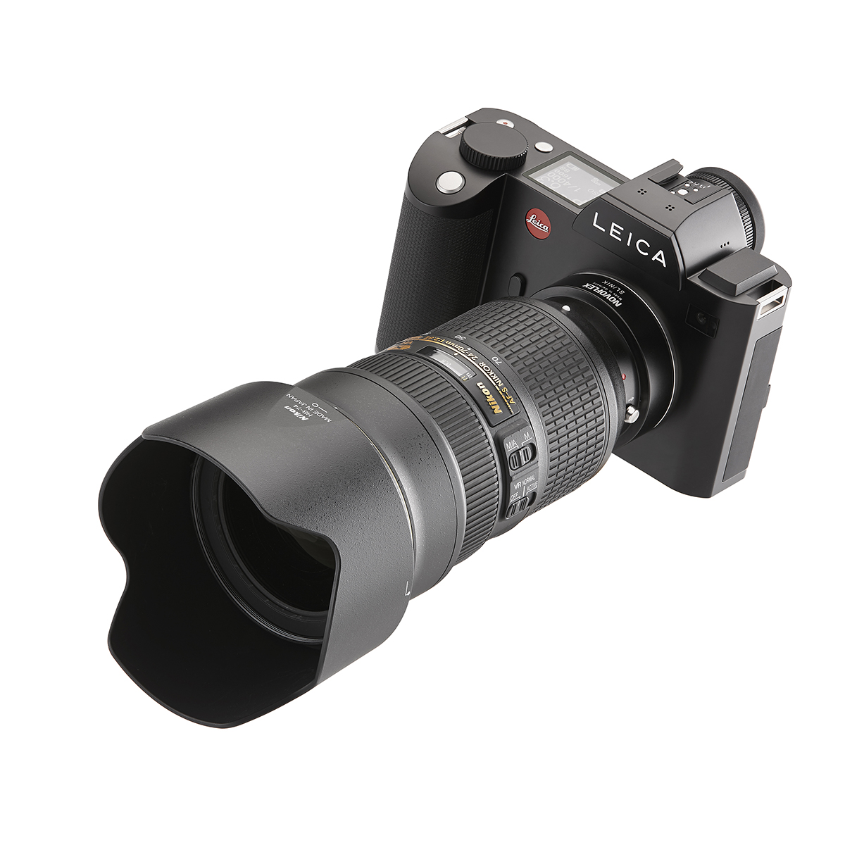 Novoflex Adapter Nikon F-Objektive an  Leica SL Kameras