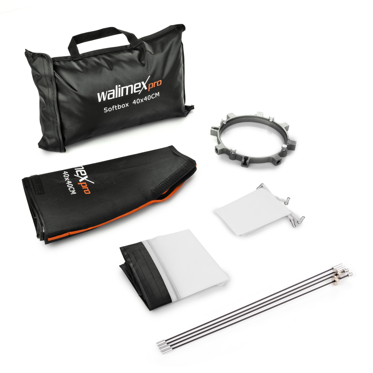 Walimex pro Softbox OL 40x40 cm Aurora/Bowens