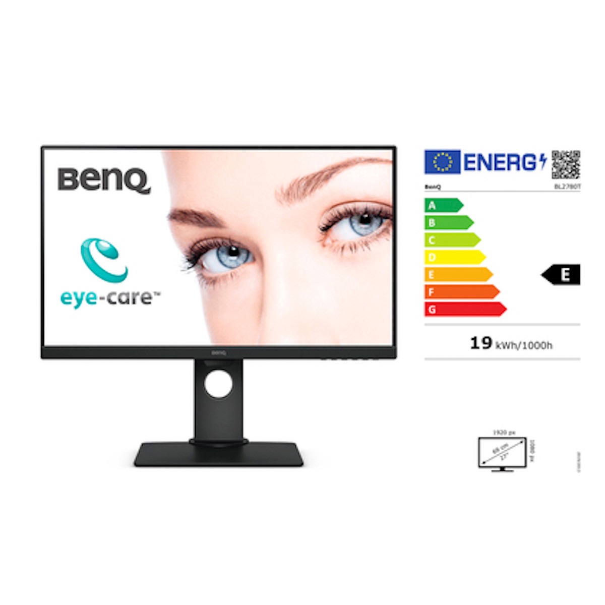 BenQ BL2780T 69cm 27" schwarz Full HD Business Monitor