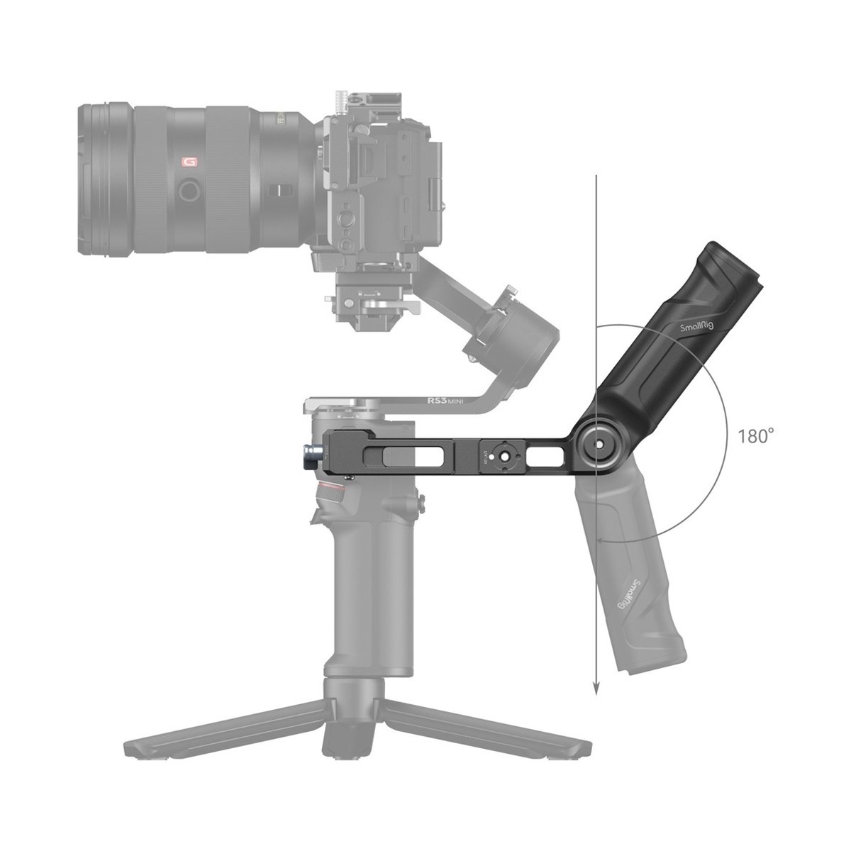 SmallRig 4197B Sling Handgriff für DJI RS 3 Mini - Funktion: SmallRig Griff am Gimbal, um 180° schwenkbar. SmallRig 4197B Sling Handgriff für DJI RS 3 Mini - Funktion: SmallRig Griff am Gimbal, um 180° schwenkbar.