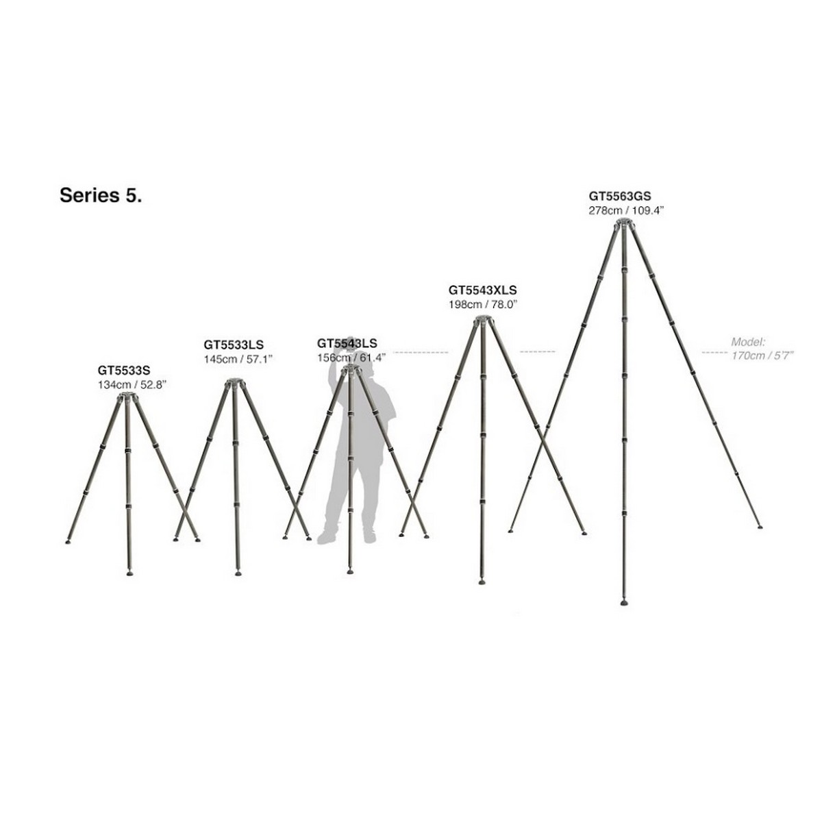 Gitzo GT5563GS Systematic Stativ