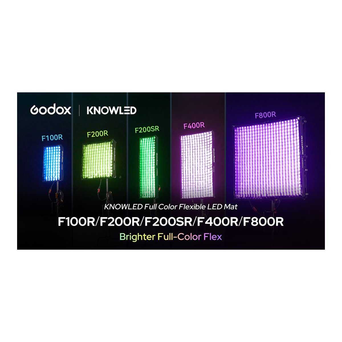 Godox KNOWLED Flexible LED RGB Mat F200R