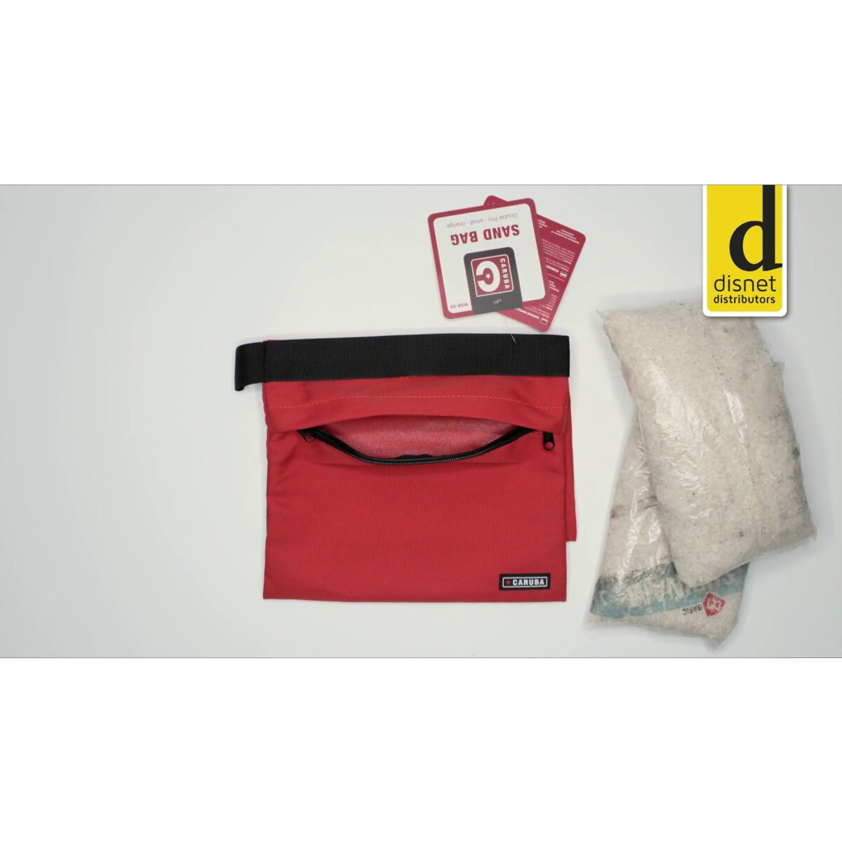 Caruba Sandsack Doppel PRO Schwarz - Groß