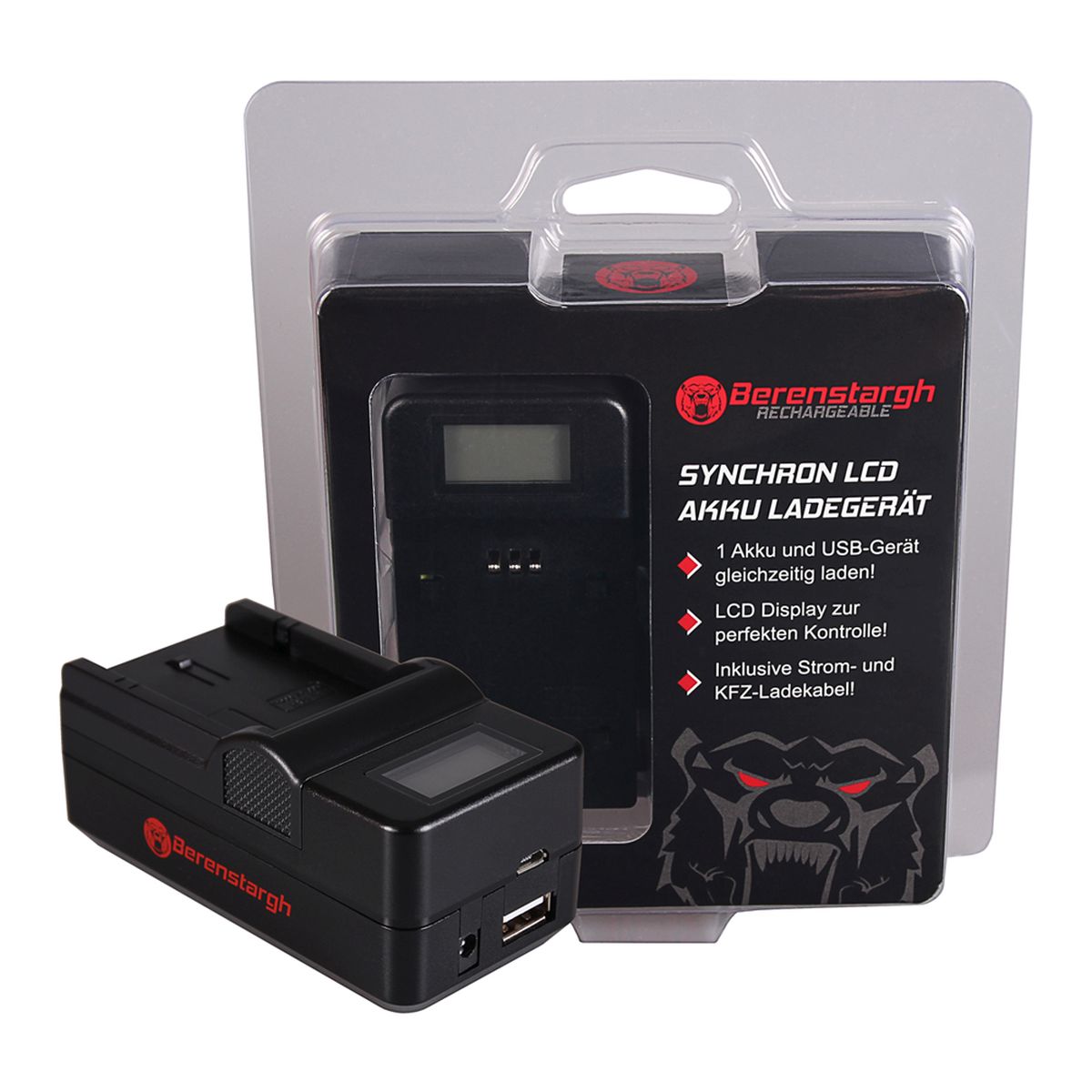 Berenstargh Ladegerät für Panasonic DMW-BLG10 Berenstargh Ladegerät für Panasonic DMW-BLG10