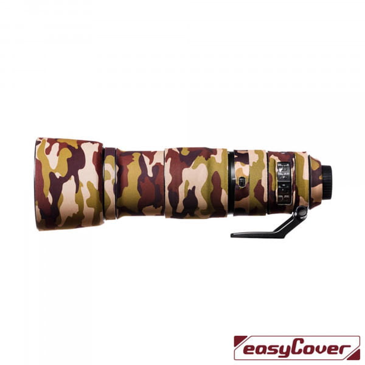 Easycover Lens Oak Objektivschutz für Nikon 200-500mm f/5.6 VR Braun Camouflage