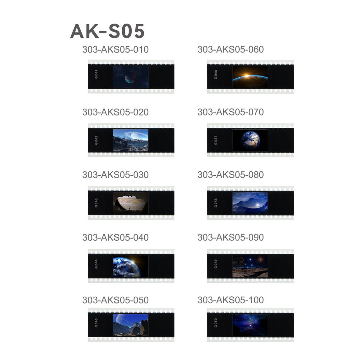 Godox Slide Filter AK-S05 (10 pcs)