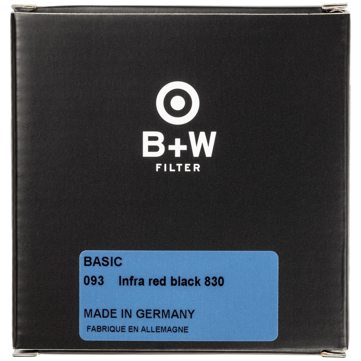 B+W IR Schwarzrot Filter 62 mm 830 MRC Basic