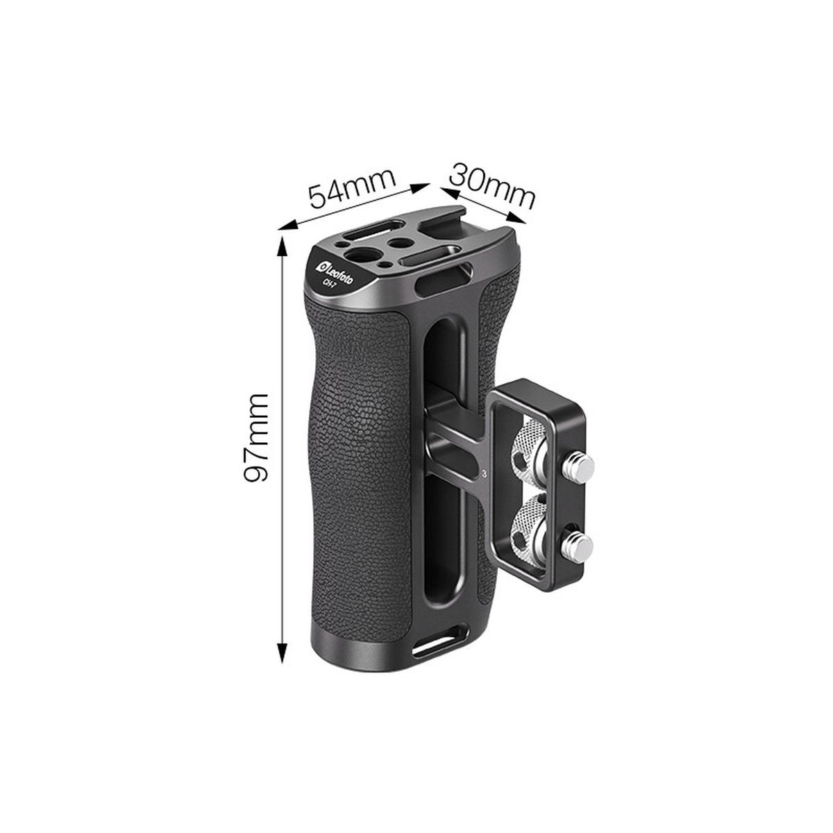 Leofoto Camera Cage Handgriff mit Fotogewinde-Anschluss CH-7-3 Leofoto Camera Cage Handgriff mit Fotogewinde-Anschluss CH-7-3