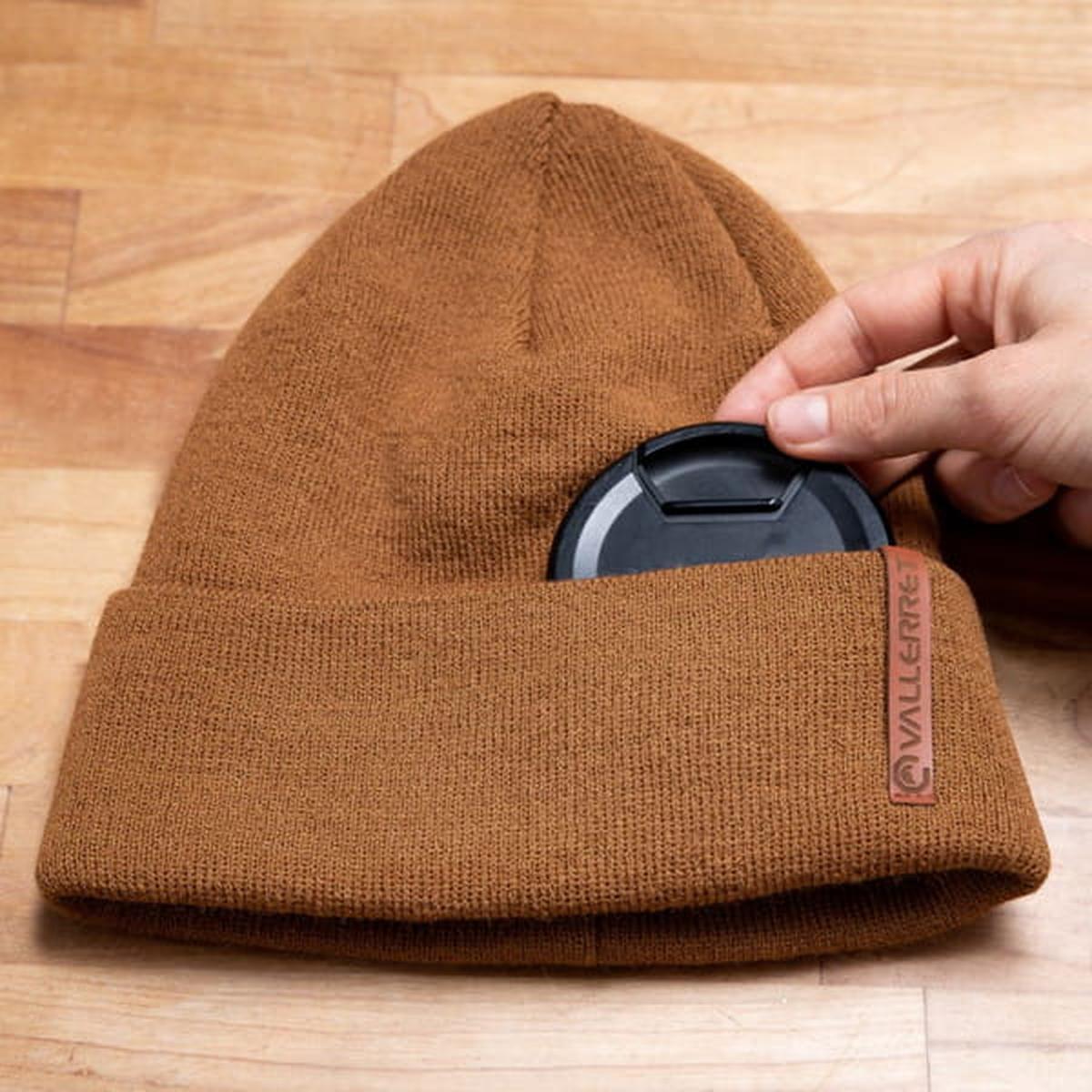 VALLERRET Stash Beanie - Caramel One Size