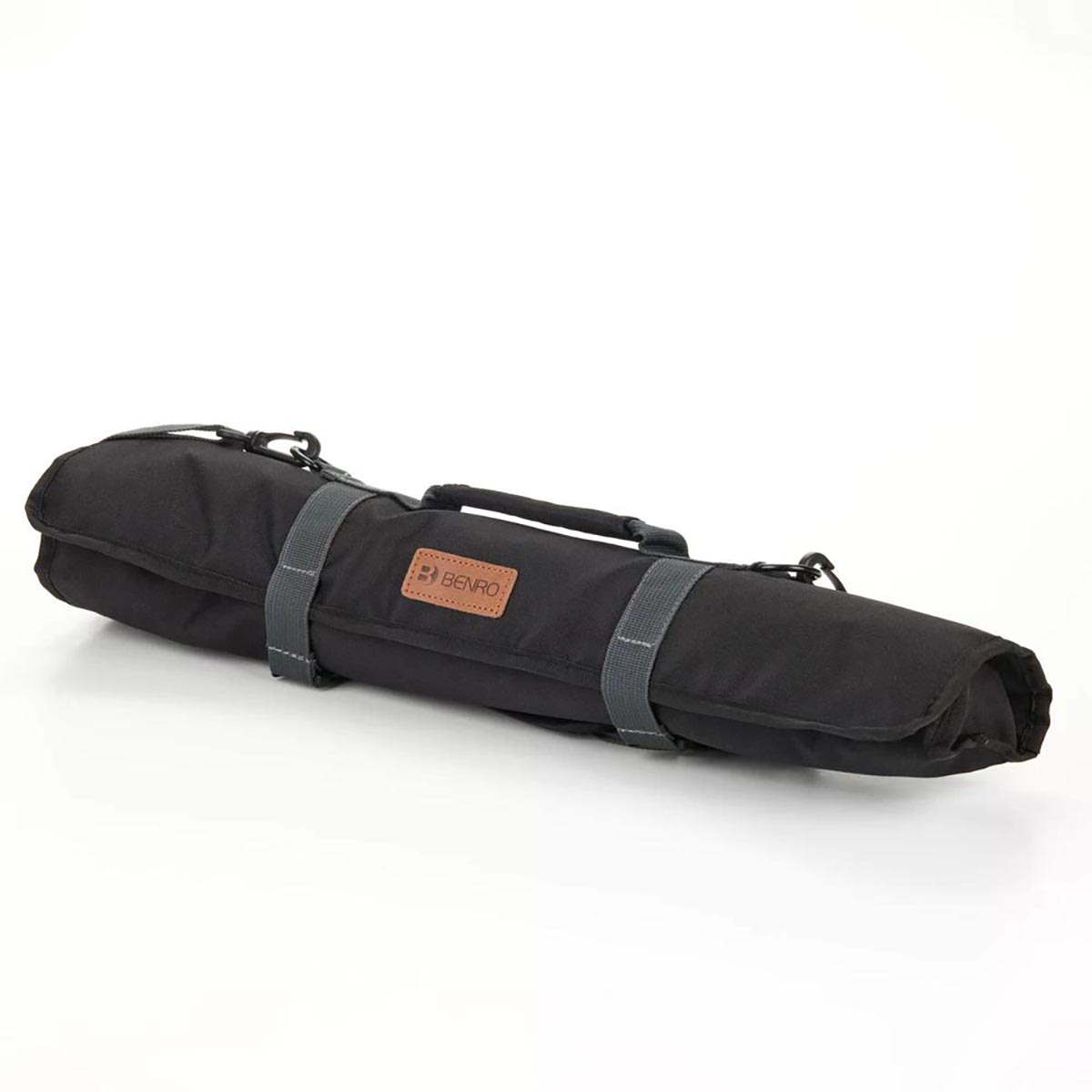 Benro Cyanbird Carbon-Stativ mit FS30-Kopf komplett Gesamtansicht außen Tasche 