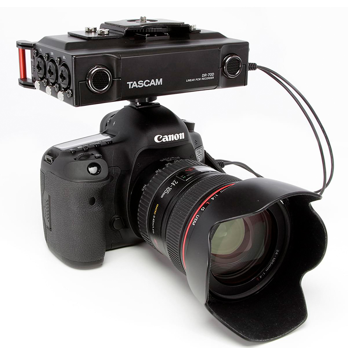 TASCAM DR-70D 4-SPUR-AUDIORECORDER