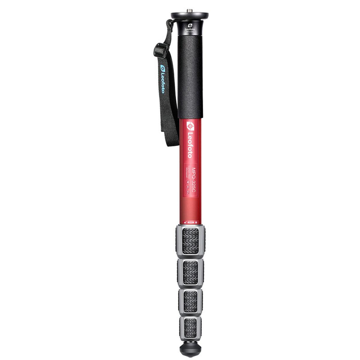 Leofoto Carbon-Einbeinstativ MPQ-325C Red Leofoto Carbon-Einbeinstativ MPQ-325C Red