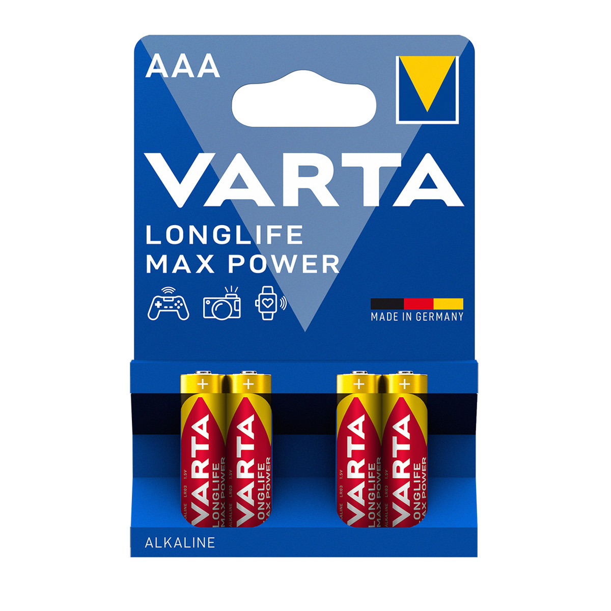 Varta Longlife Max Power Micro 4er AAA Batterien