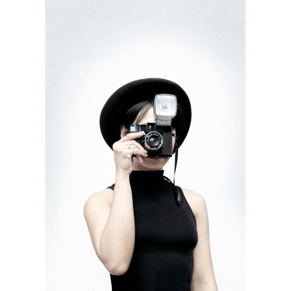 Lomography Diana F+ Kamera & Blitz Black Jack