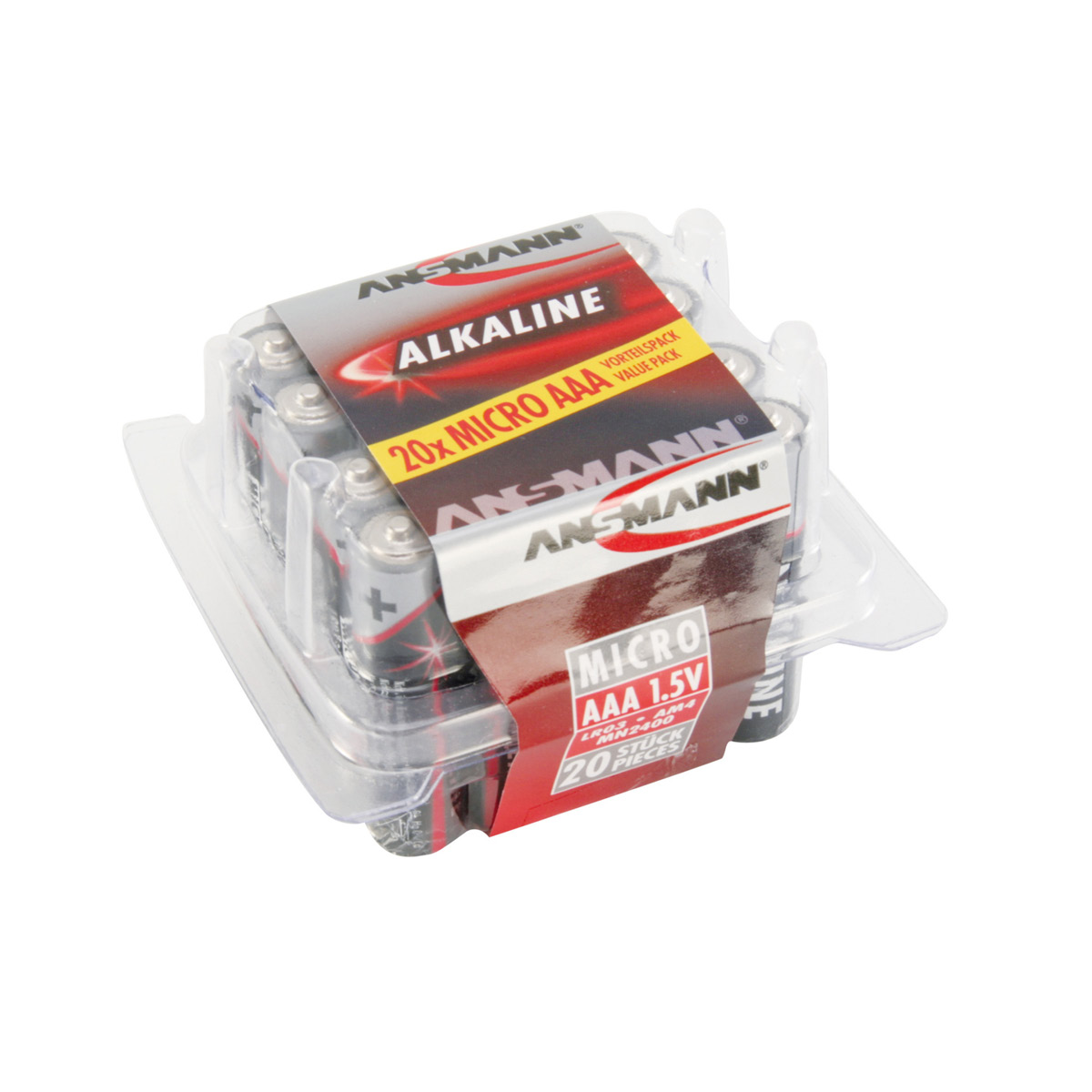 Ansmann Alkaline Micro AAA 20er Box