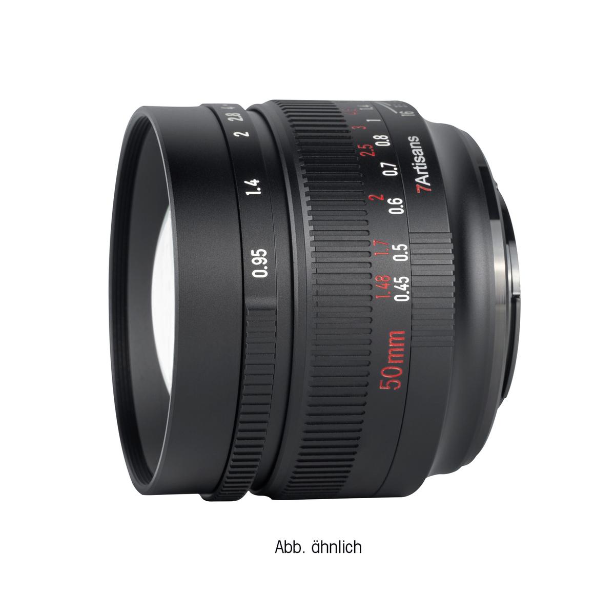 7Artisans 50mm f/0,95 für Sony E (APS-C)