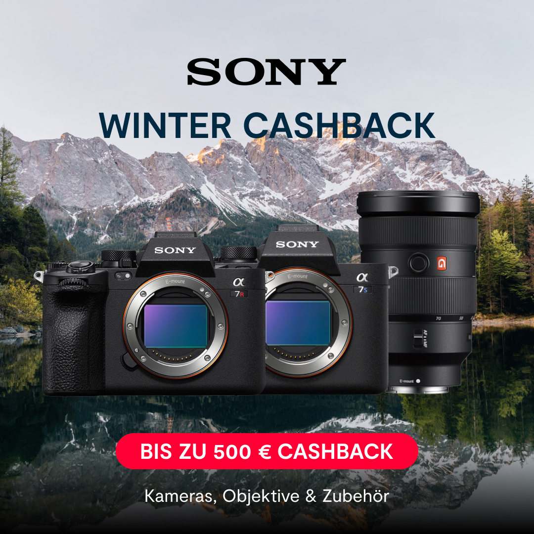 Sony Cashback Winter 2025 Aktion Foto Leistenschneider