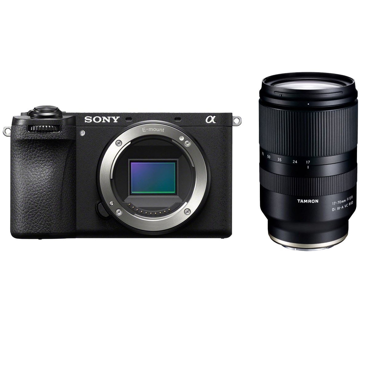 Sony Alpha 6700 + Tamron 17-70 mm 1:2,8 DI III-A VC RXD E-Mount Sony Alpha 6700 + Tamron 17-70 mm 1:2,8 DI III-A VC RXD E-Mount