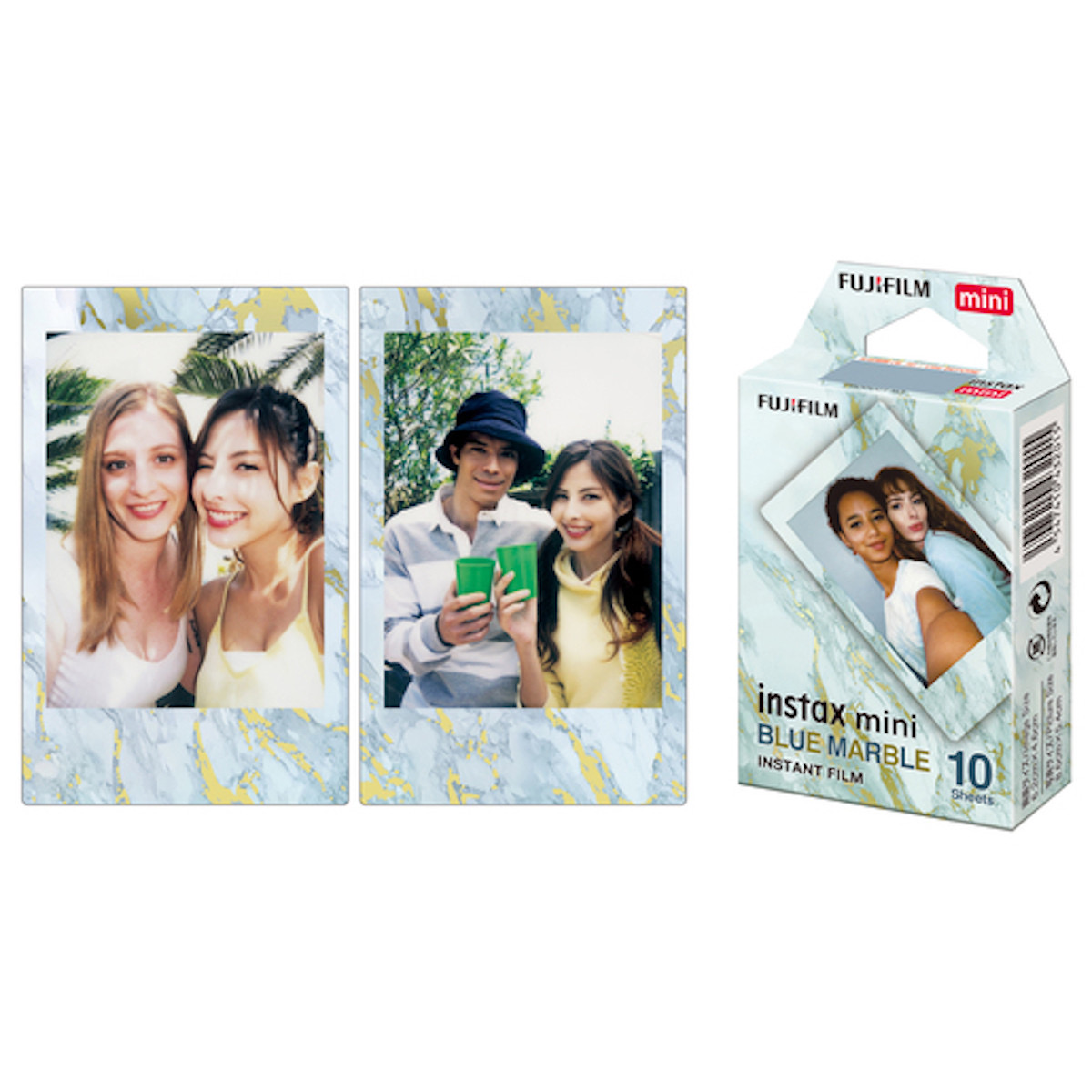 Fujifilm Instax Mini Blue Marble Film