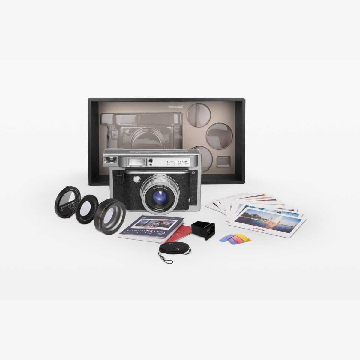 Lomography Lomo Instant Wide Kamera & Objektive Monte Carlo Edition