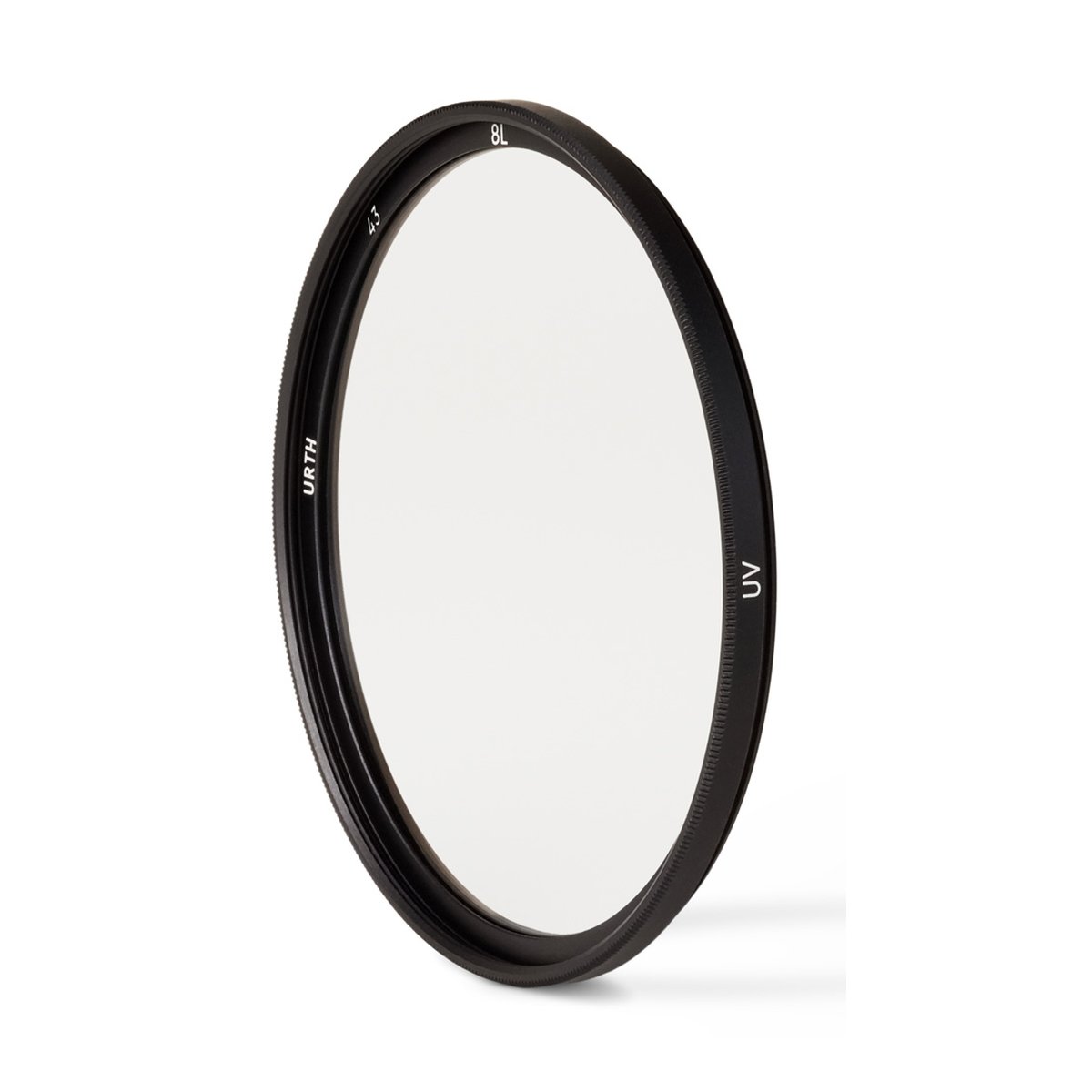 Urth 43mm UV-Objektivfilter - URTH UV-Filter 43mm, schräge Detailansicht