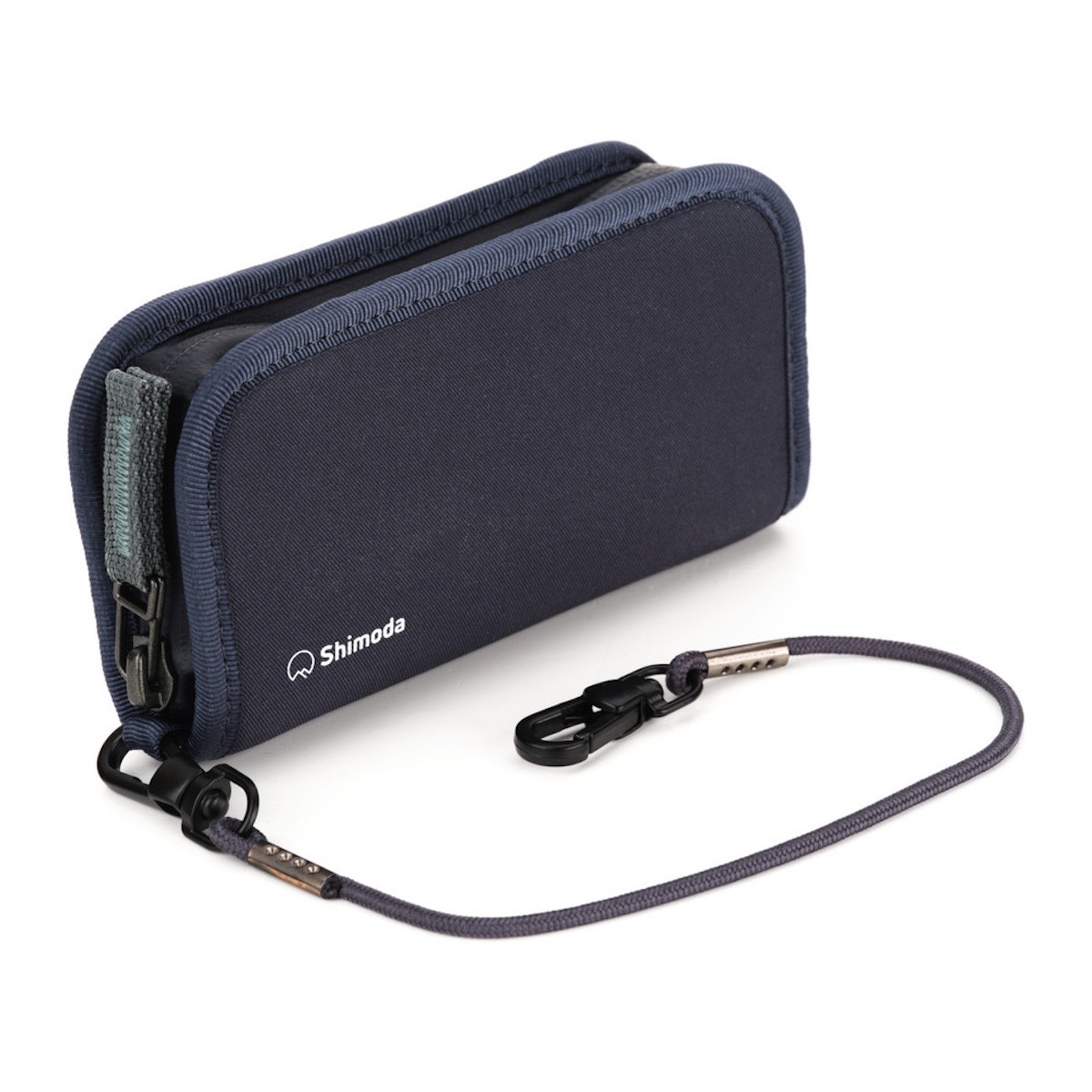 Shimoda Card Wallet Reißverschluss Blau