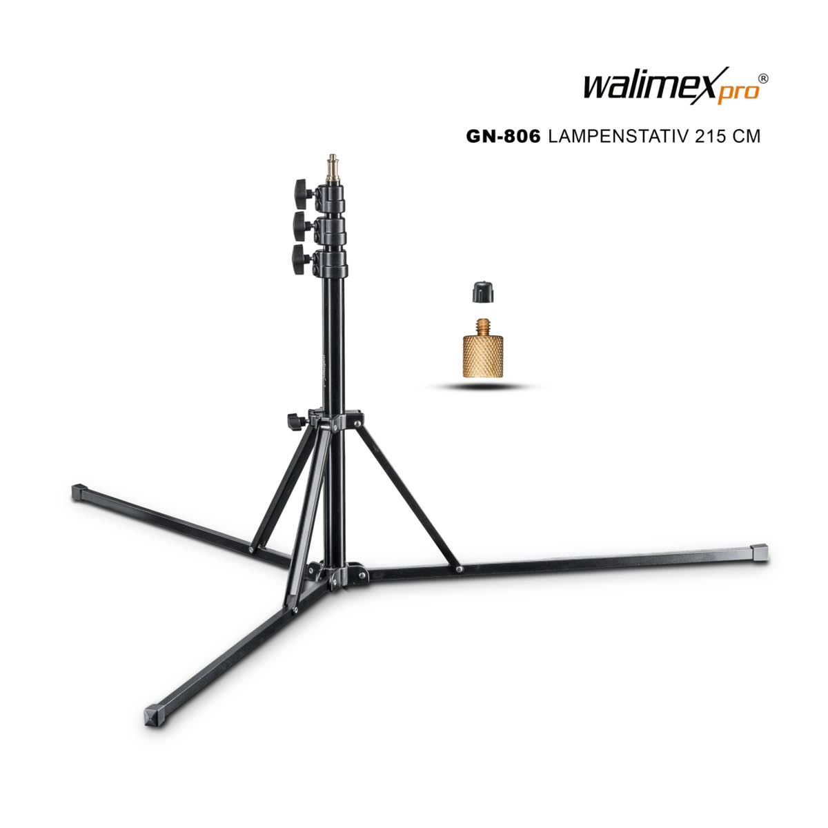 Walimex pro GN-806 Lampenstativ 215 cm