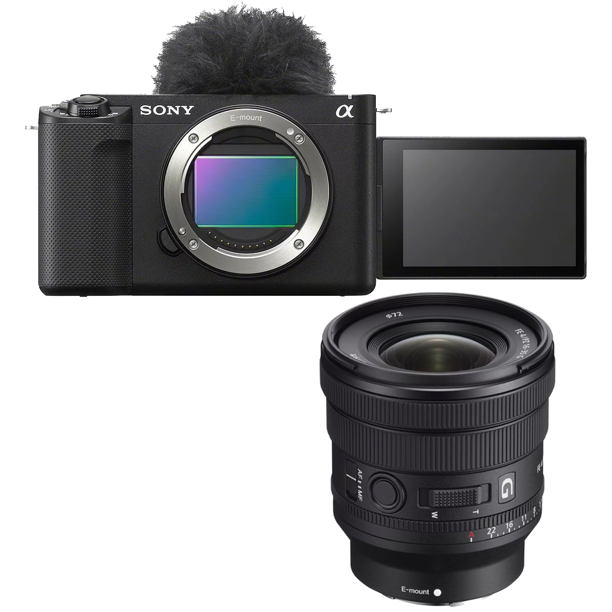 Sony ZV-E1 + Sony 16-35 mm 1:4,0 PZ G FE