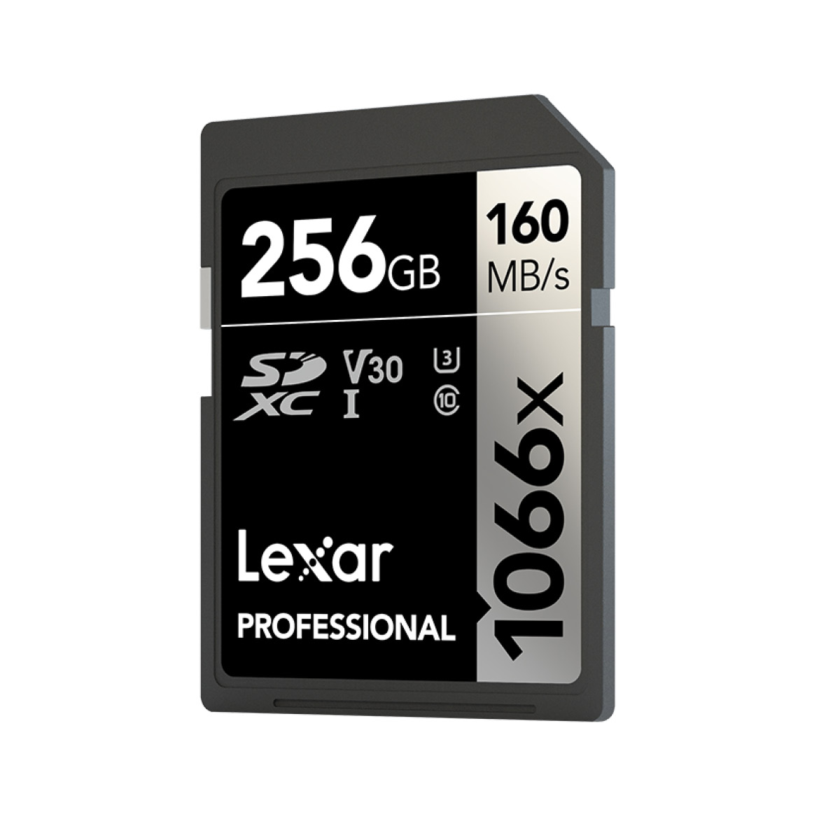 Lexar 256 GB SD 1066x V30 Pro Silver