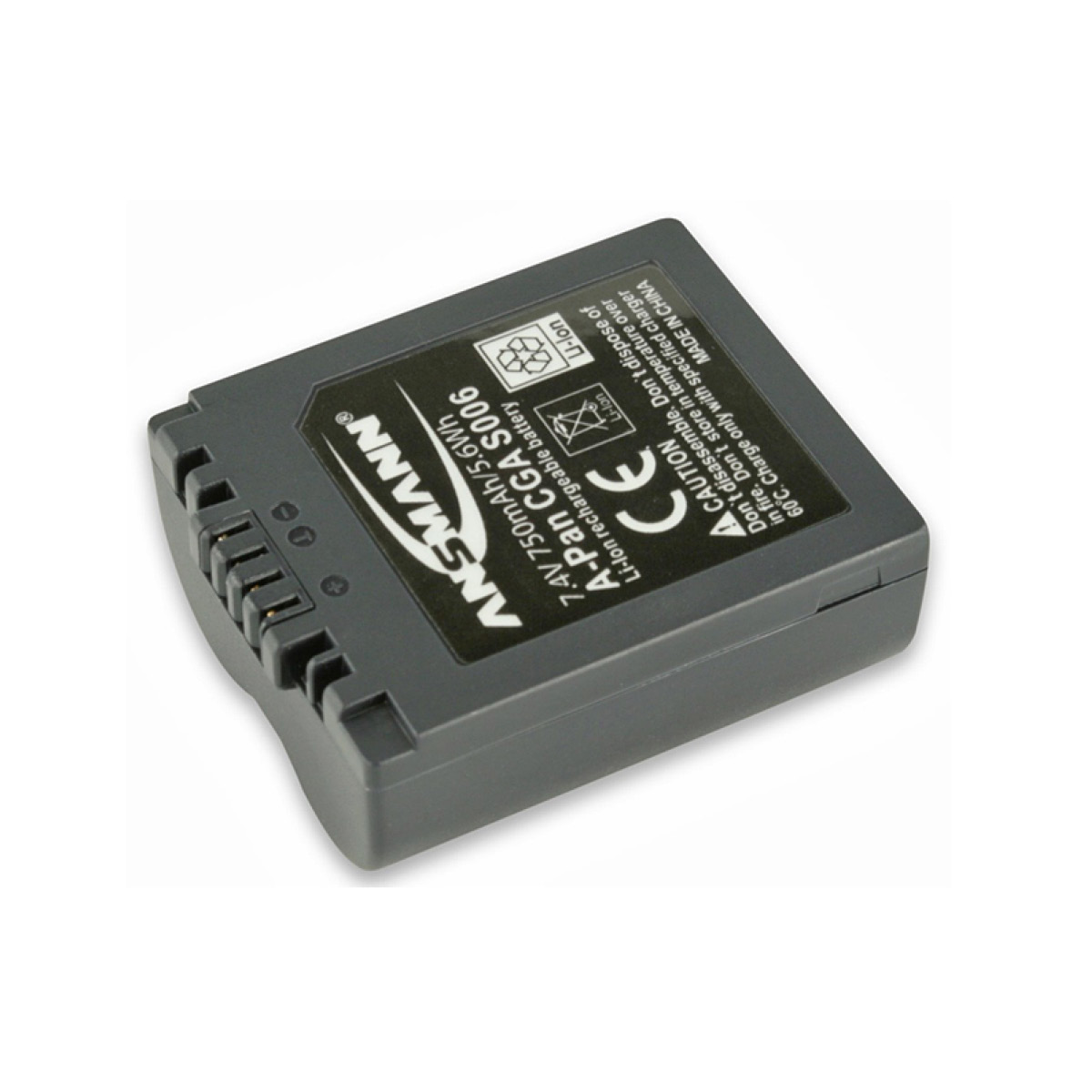 Ansmann Akku Typ Panasonic CGA-S 006
