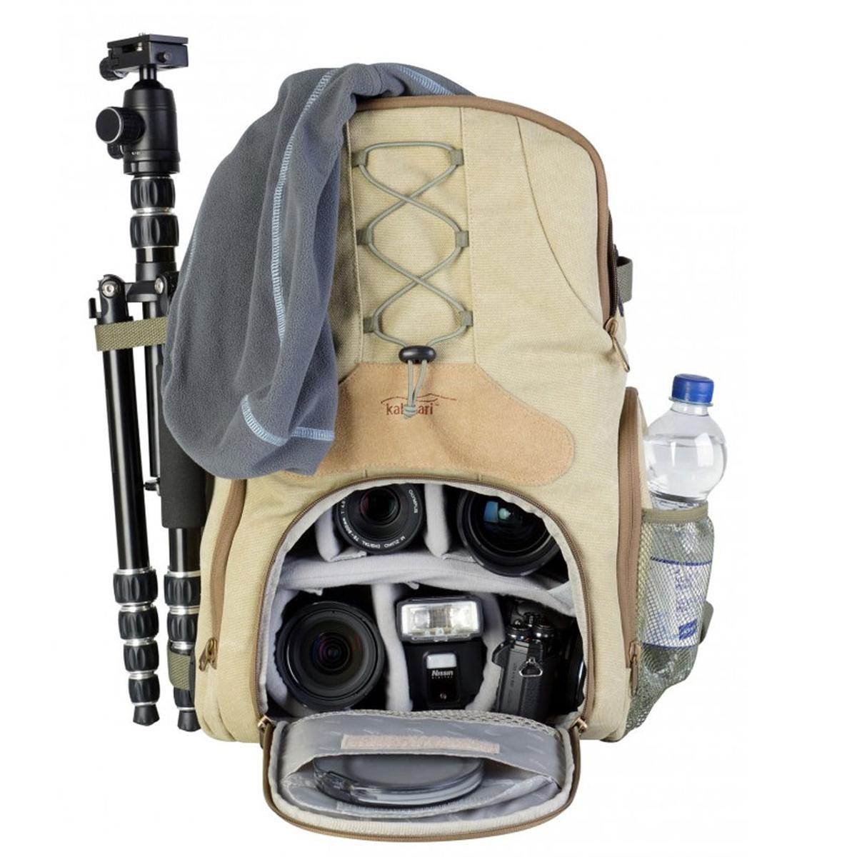 kalahari KAPAKO K-69 Fotorucksack, canvas khaki